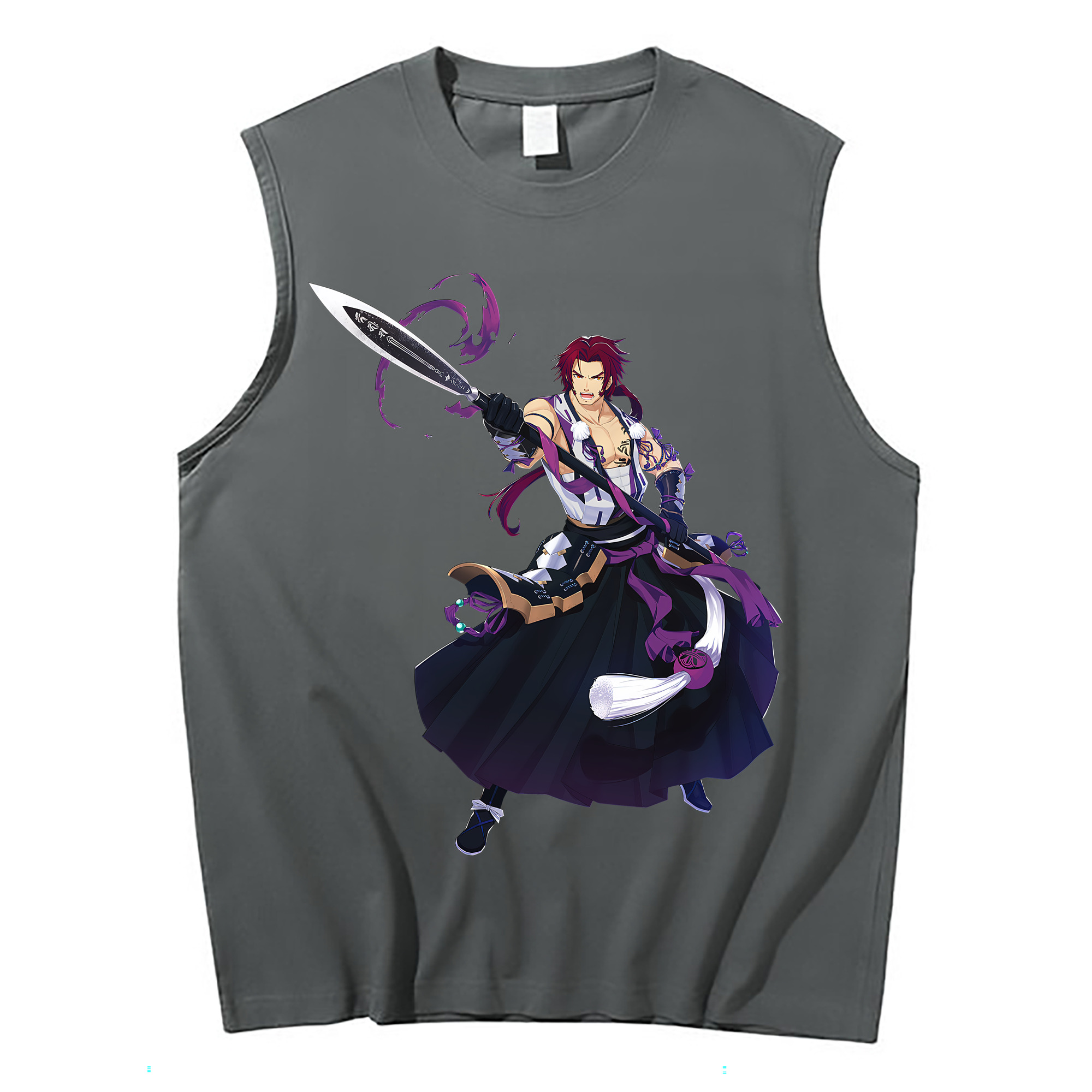 （画像用） 刀剣乱舞 Touken Ranbu コットン100％タンクトップ（フロントプリント）